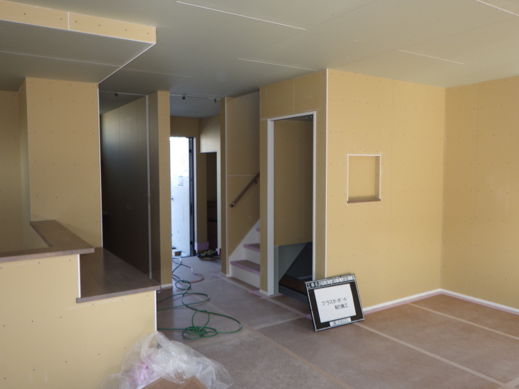 能町南分譲A 工事写真