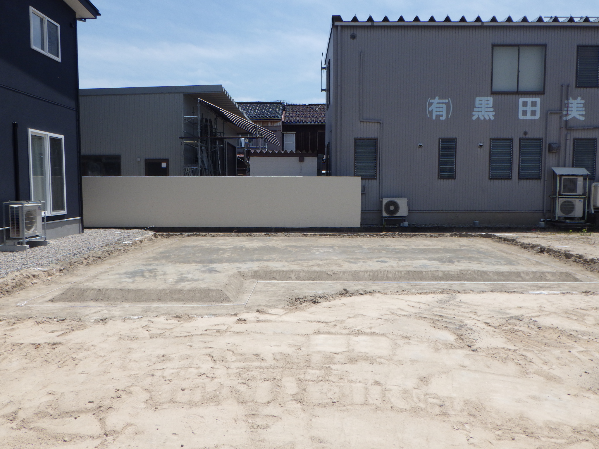 木津分譲住宅 工事写真
